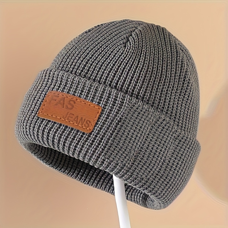 Makefge Men's Acrylic Knit Skull Cap, Sports Style, Stretchable Knitted Beanie With Alphabet Pattern, Soft And Windproof Hip-hop Skullies, Hand Wash/
Makefge Men's Acrylic Knit Skull Cap, Sports Style, Stretchable Knitted Beanie With Alphabet Pattern, Soft And Windproof Hip-hop Skullies, Hand Wash/