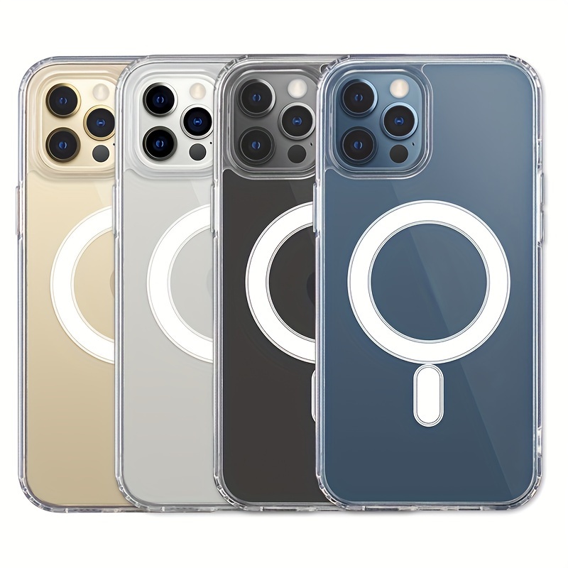 12-15 Series Magnetic Mobile Phone Case, Anti-fall Transparent Protective Case, Compatible With Magsafe
12-15 Series Magnetic Mobile Phone Case, Anti-fall Transparent Protective Case, Compatible With Magsafe