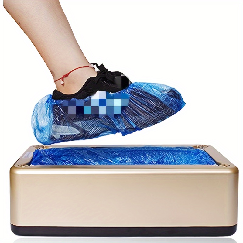 1pc Automatic Shoe Cover Machine For Home Office Use, Carbon Fiber Abs Material Steel Shell Frame Shoe Cover Dispenser
1pc Automatic Shoe Cover Machine For Home Office Use, Carbon Fiber Abs Material Steel Shell Frame Shoe Cover Dispenser