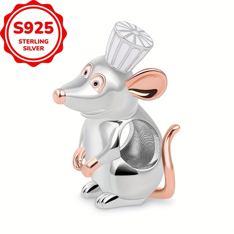 1 925 Sterling Silvery Mouse Pendant Necklace For Crafting, Perfect As A Birthday Or Holiday Gift For Men And Women.
1 925 Sterling Silvery Mouse Pendant Necklace For Crafting, Perfect As A Birthday Or Holiday Gift For Men And Women.
