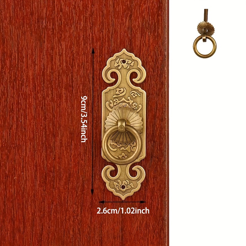 Poignée de Meuble & Armoire en Cuivre Pur Vintage - Polie, Accessoire de Quincaillerie de Style Antique
Poignée de Meuble & Armoire en Cuivre Pur Vintage - Polie, Accessoire de Quincaillerie de Style Antique