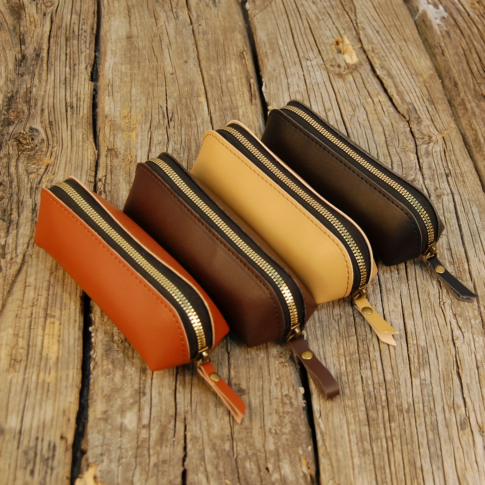 Premium Faux Leather Pencil Case - Essential For Students & Office, Stationery Organizer, Random Color
Premium Faux Leather Pencil Case - Essential For Students & Office, Stationery Organizer, Random Color