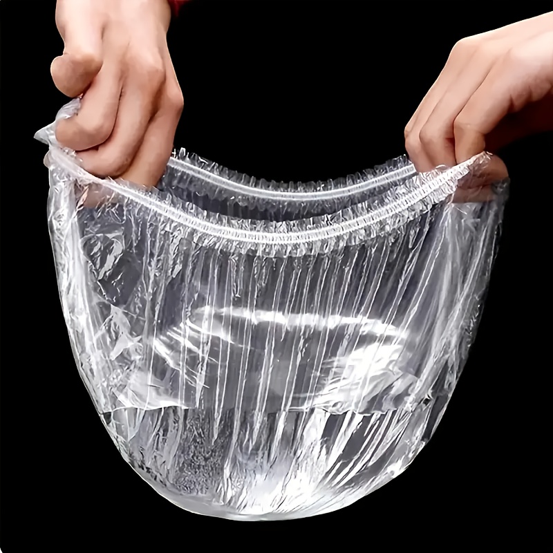 100pcs Premium Disposable Plastic Food Covers - , Tear-resistant & Odor-proof For Leftovers, Fruits & Vegetables - Home Kitchen Use, Best For Christmas, Thanksgiving
100pcs Premium Disposable Plastic Food Covers - , Tear-resistant & Odor-proof For Leftovers, Fruits & Vegetables - Home Kitchen Use, Best For Christmas, Thanksgiving
