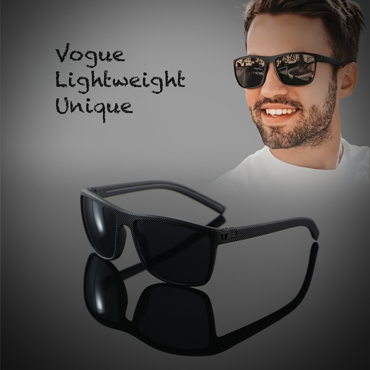 1 Paire de Lunettes Rétro Carrées en Plastique Noir pour Hommes - Monture Légère en PC & Verres Anti-Reflets pour la Quotidienne, les Sports en et Décontractées
1 Paire de Lunettes Rétro Carrées en Plastique Noir pour Hommes - Monture Légère en PC & Verres Anti-Reflets pour la Quotidienne, les Sports en et Décontractées