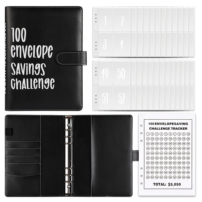 100 Days Saving Loose-leaf A5 Magnetic Buckle () (25 Pieces Of Four-cell Card Film +1 Piece Of 100-day Card Paper)
100 Days Saving Loose-leaf A5 Magnetic Buckle () (25 Pieces Of Four-cell Card Film +1 Piece Of 100-day Card Paper)