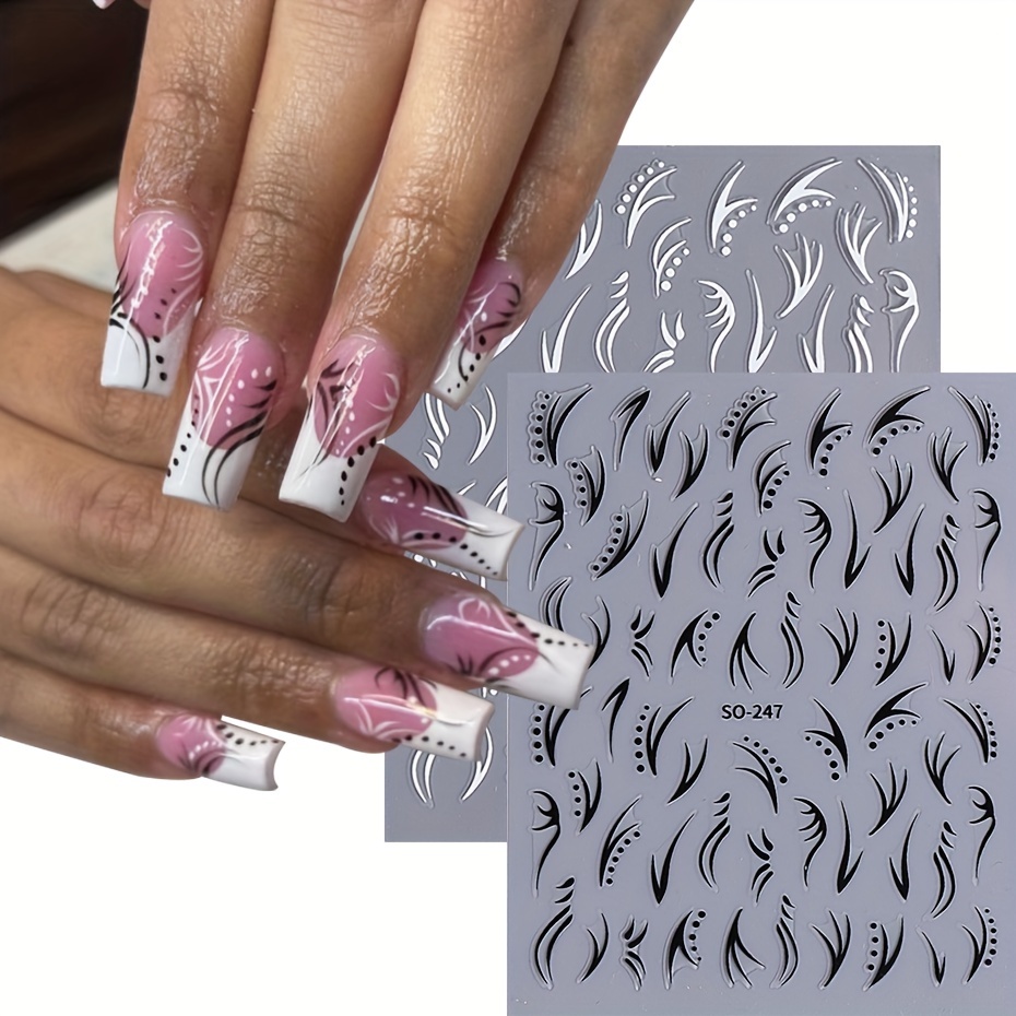 2pcs 3d Line Nail Sticker Geometric Line Simple Lines Gel Polish Nail Decals Wedding Engraved Slider Diy Manicure Art Accessories
2pcs 3d Line Nail Sticker Geometric Line Simple Lines Gel Polish Nail Decals Wedding Engraved Slider Diy Manicure Art Accessories