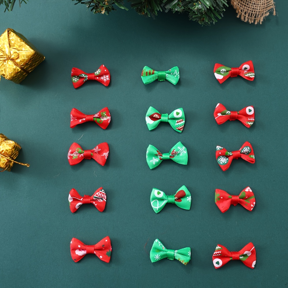Christmas Bow - 30 Pcs Mixed Polyester Accessories - Decoration - Art Decoration - Packaging - Pipitree
Christmas Bow - 30 Pcs Mixed Polyester Accessories - Decoration - Art Decoration - Packaging - Pipitree