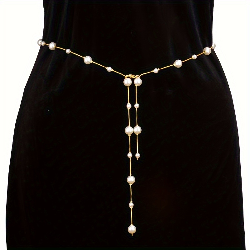 Chaîne de Taille Élastique À Simple Rangée Vintage Avec Perles D' Élégantes Pour Femmes
Chaîne de Taille Élastique À Simple Rangée Vintage Avec Perles D' Élégantes Pour Femmes