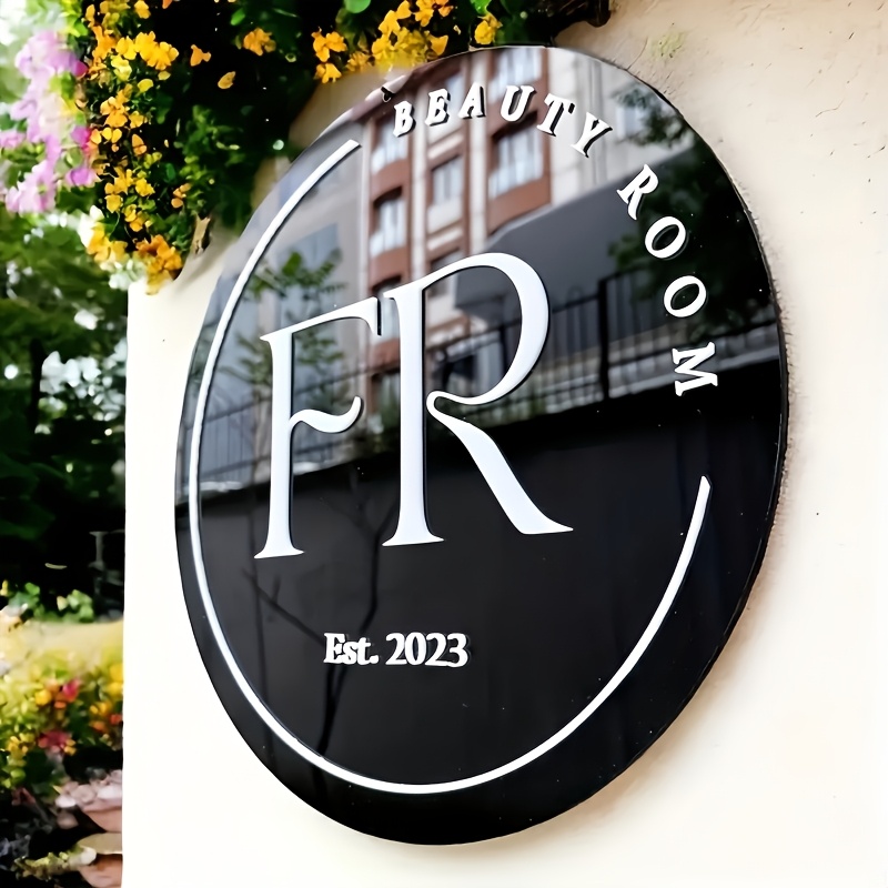 1pc Customizable Acrylic Sign, High- Dual-tone, Wall Hanging Entryway Sign With Aurora Print, Personalizable For Business, Plastic Material, English Language
1pc Customizable Acrylic Sign, High- Dual-tone, Wall Hanging Entryway Sign With Aurora Print, Personalizable For Business, Plastic Material, English Language