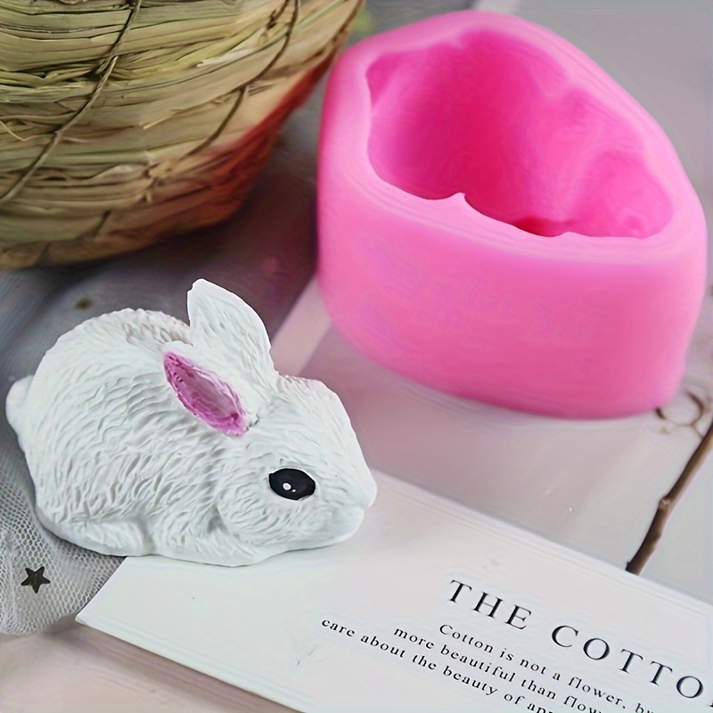 1pc Pink Silicone Rabbit Mold For Candle, Pudding, Car Aromatherapy, Plaster, Rabbit Fragrance, Crafting Mold
1pc Pink Silicone Rabbit Mold For Candle, Pudding, Car Aromatherapy, Plaster, Rabbit Fragrance, Crafting Mold
