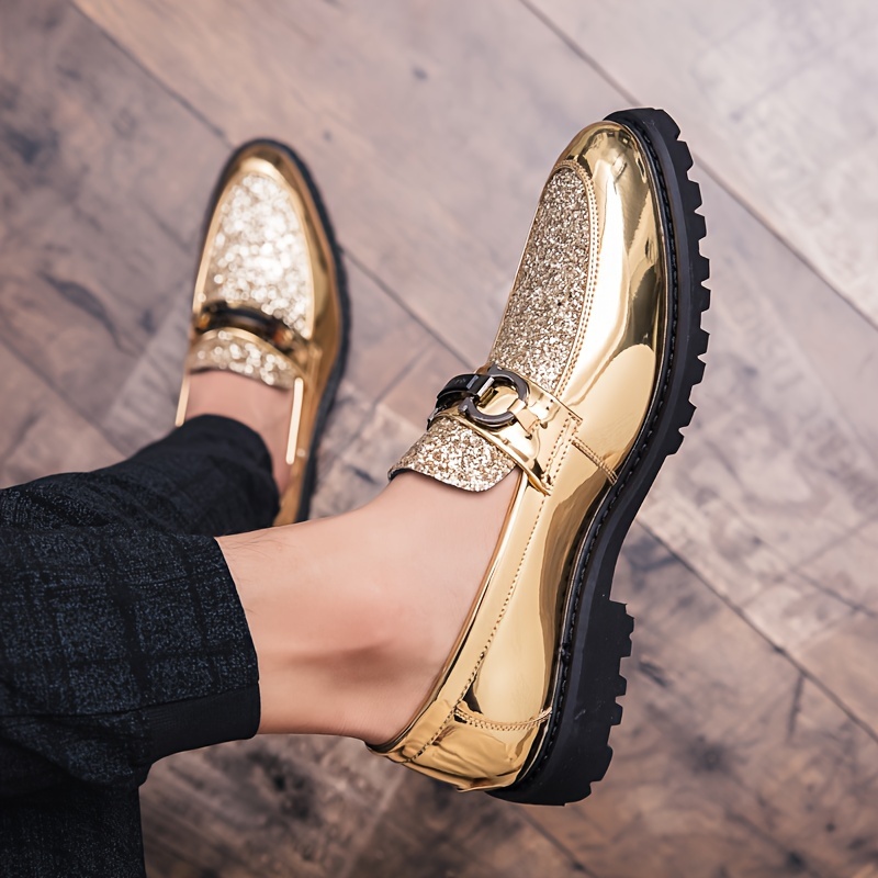 Chaussures Formelles Pour Hommes En Simili Cuir Verni Uni, Confortables, Avec Semelle En Caoutchouc Antidérapante Et Durable, Chaussures Pour Hommes
Chaussures Formelles Pour Hommes En Simili Cuir Verni Uni, Confortables, Avec Semelle En Caoutchouc Antidérapante Et Durable, Chaussures Pour Hommes