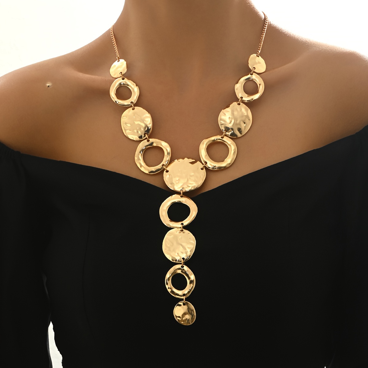 1pc Vintage Vacation -shape Necklace, Geometric , Alloy, Long Jewelry For Daily And Party , Accessory
1pc Vintage Vacation -shape Necklace, Geometric , Alloy, Long Jewelry For Daily And Party , Accessory