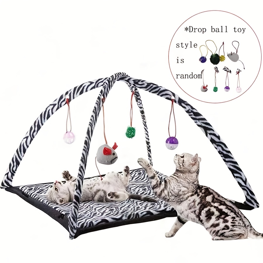 Interactive Cat Play Mat With Sisal Scratching Area, Hanging Toys & Rolling Ball - Plush Material, Battery-free, Cat Toys
Interactive Cat Play Mat With Sisal Scratching Area, Hanging Toys & Rolling Ball - Plush Material, Battery-free, Cat Toys