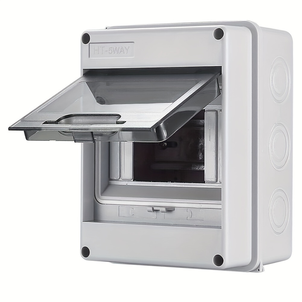Ht- Waterproof Plastic Electrical Distribution Box, Surface Mount Circuit Breaker Enclosure, Uncharged, Without Battery And Laser
Ht- Waterproof Plastic Electrical Distribution Box, Surface Mount Circuit Breaker Enclosure, Uncharged, Without Battery And Laser