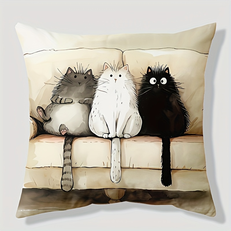 Modern Plush Throw Pillow Cover 17.7" X 17.7" - Machine Washable, Zippered Polyester Cushion Case For Sofa, Living Room, Bedroom Decor - Single Pack (pillow Not Included)
Modern Plush Throw Pillow Cover 17.7" X 17.7" - Machine Washable, Zippered Polyester Cushion Case For Sofa, Living Room, Bedroom Decor - Single Pack (pillow Not Included)
