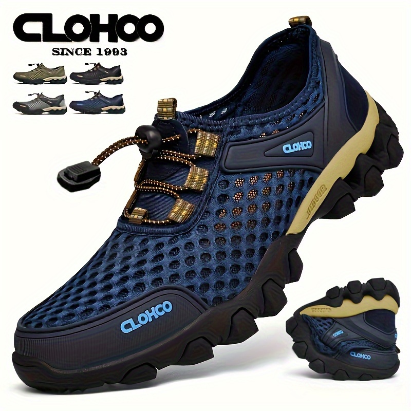 Clohoo Men's Breathable Mesh Sneakers - Comfortable, Non-slip For Outdoor & Casual Wear, Closure
Clohoo Men's Breathable Mesh Sneakers - Comfortable, Non-slip For Outdoor & Casual Wear, Closure