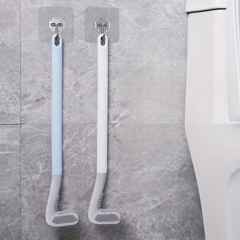 1pc Bathroom Wall Mounted Golf Toilet Brush Toilet Long Handle Non Perforated Silicone Cleaning Brush
1pc Bathroom Wall Mounted Golf Toilet Brush Toilet Long Handle Non Perforated Silicone Cleaning Brush