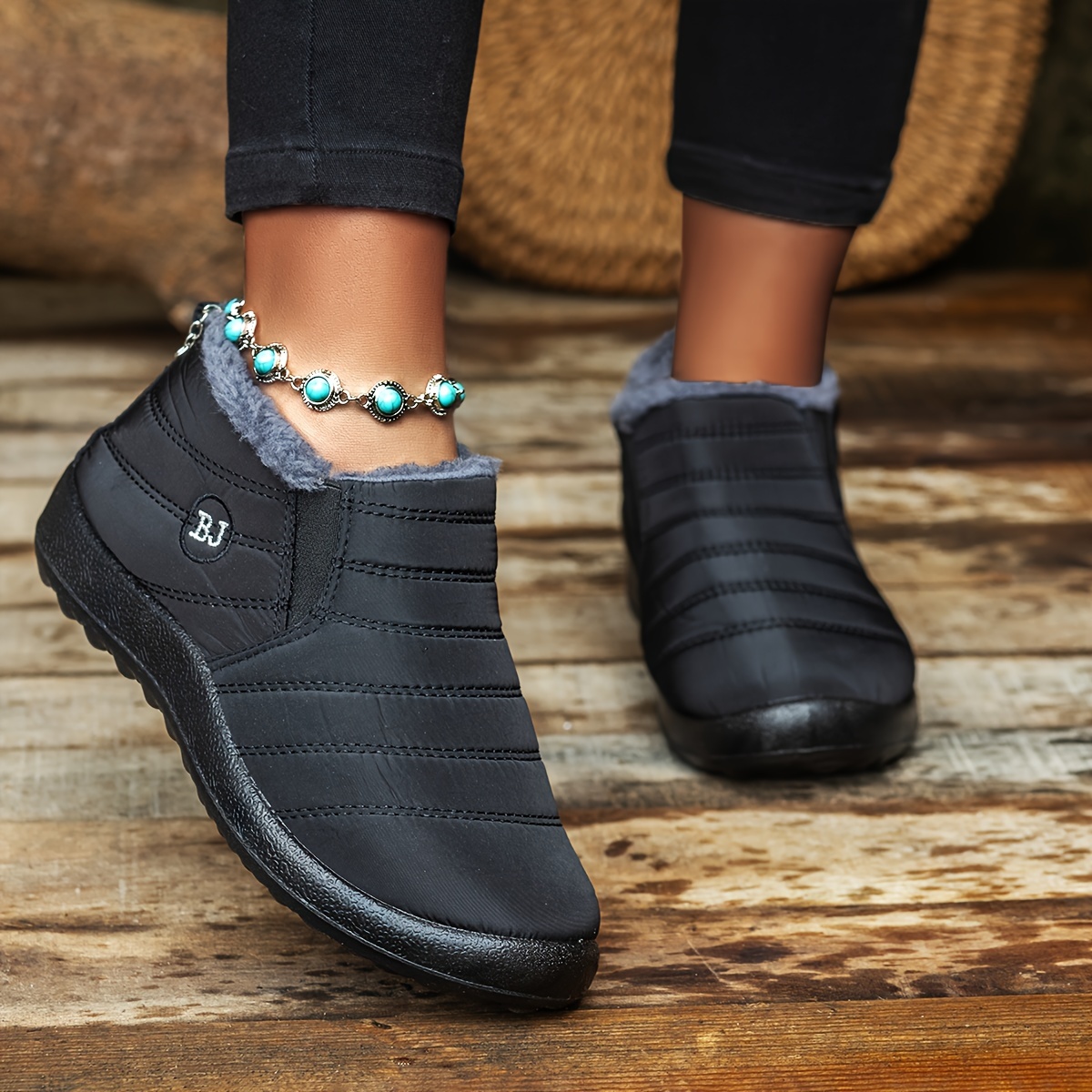 Women's Warm Ankle Snow Boots, Non-slip Wear-resistant Plush Lined Cozy Boots, Winter, Cozycomfort Hiking Boots
Women's Warm Ankle Snow Boots, Non-slip Wear-resistant Plush Lined Cozy Boots, Winter, Cozycomfort Hiking Boots