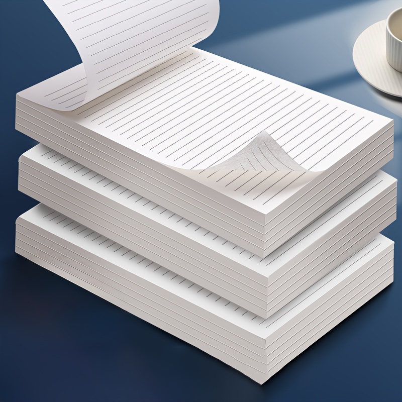Large College Ruled Journal Notebook - 6.7x9.84" Double-sided Lined Paper, Saddle Stitched, 40 Sheets - Perfect For Students & Office Use
Large College Ruled Journal Notebook - 6.7x9.84" Double-sided Lined Paper, Saddle Stitched, 40 Sheets - Perfect For Students & Office Use