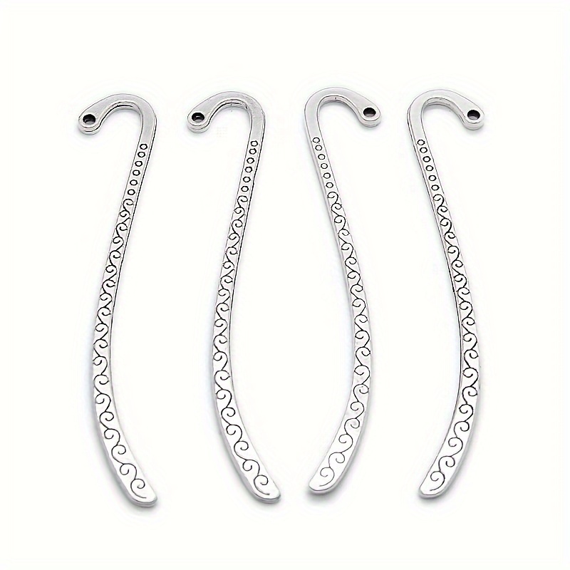 10pcs Hairpin Hook Antique Vintage Silvery Carving Hook Bookmark With Ring Embossed Bookmark For Teacher Reading Lovers Bookmark Metal Stainless Steel Bookmark
10pcs Hairpin Hook Antique Vintage Silvery Carving Hook Bookmark With Ring Embossed Bookmark For Teacher Reading Lovers Bookmark Metal Stainless Steel Bookmark