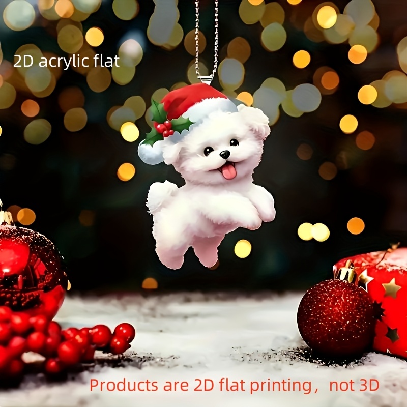 1pc And Christmas Pendant, 2d Decorative Pendant, Suitable For Decoration, Decoration, Car Decoration, And Keychain, For And Decoration
1pc And Christmas Pendant, 2d Decorative Pendant, Suitable For Decoration, Decoration, Car Decoration, And Keychain, For And Decoration