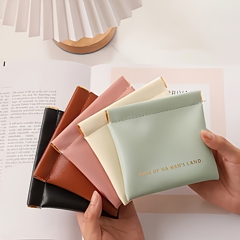 Fashion Mini Organizer Bags - Automatic Closure, Multi-functional For Earphones, Lipstick, Sanitary, And - Waterproof, Lightweight, Coffee, Mint Green, Cream, Pink, Black Options
Fashion Mini Organizer Bags - Automatic Closure, Multi-functional For Earphones, Lipstick, Sanitary, And - Waterproof, Lightweight, Coffee, Mint Green, Cream, Pink, Black Options