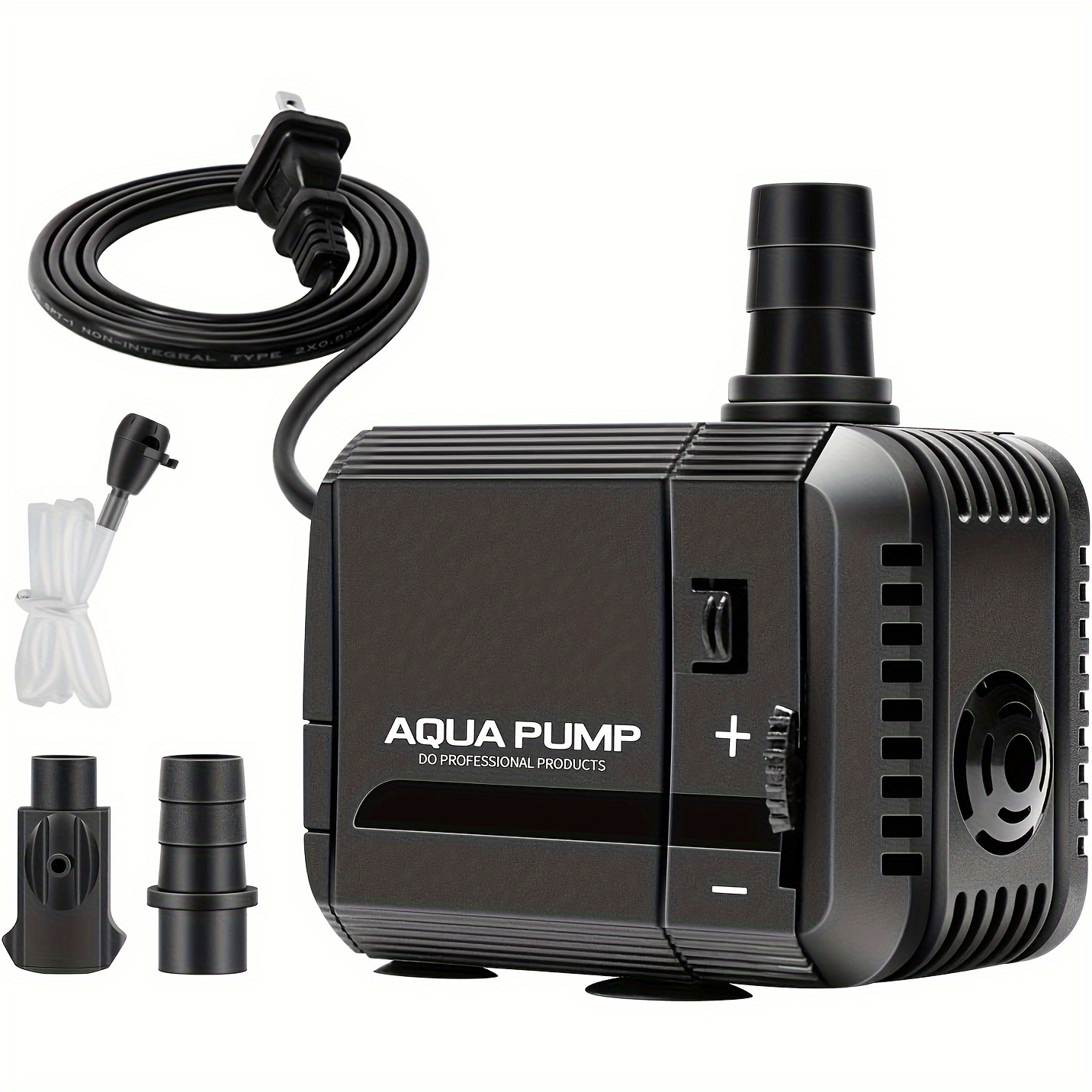 210gph Submersible Water Pump With 3.3ft - Black, With Slip-resistant Base, 5ft Power Cord & Adjustable Flow Valve For , Fountains, Aquariums & Hydroponics Systems
210gph Submersible Water Pump With 3.3ft - Black, With Slip-resistant Base, 5ft Power Cord & Adjustable Flow Valve For , Fountains, Aquariums & Hydroponics Systems