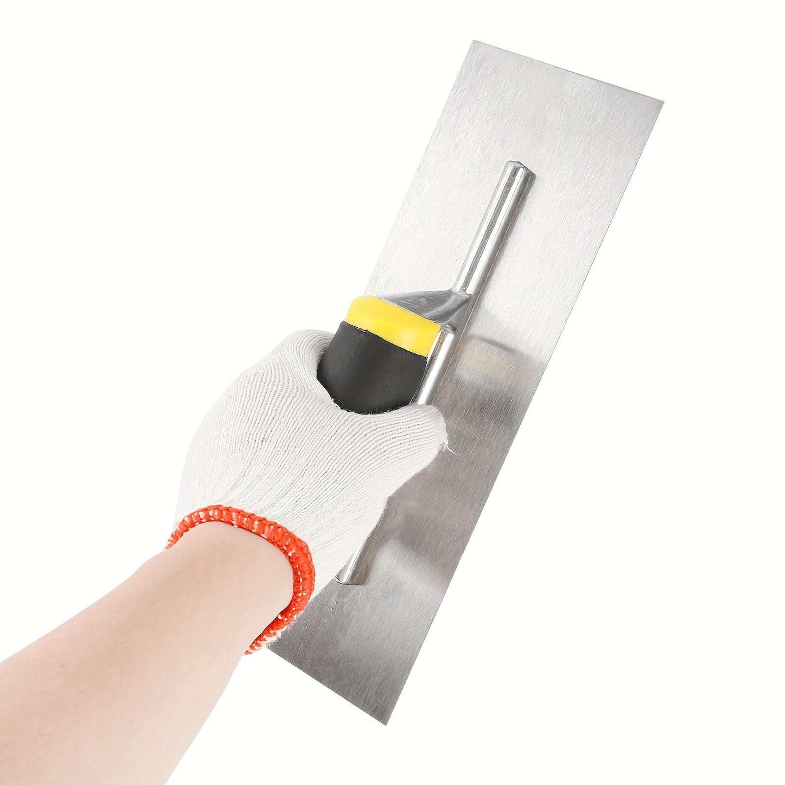 Pmmj Trowel, Plastering Putty Knife With Rubber Handle, Masonry Hand Tool For Bricklaying And Tile Work, No Electricity Required, Bricklayer Tools
Pmmj Trowel, Plastering Putty Knife With Rubber Handle, Masonry Hand Tool For Bricklaying And Tile Work, No Electricity Required, Bricklayer Tools