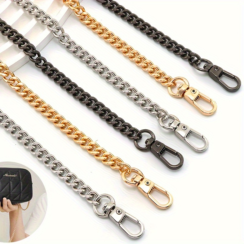 Luxury Aluminum Bag Chain Strap - Adjustable, Versatile Replacement For Shoulder, Crossbody, Backpack & Waist Bags Bag Accessories Straps For Crossbody Bags
Luxury Aluminum Bag Chain Strap - Adjustable, Versatile Replacement For Shoulder, Crossbody, Backpack & Waist Bags Bag Accessories Straps For Crossbody Bags