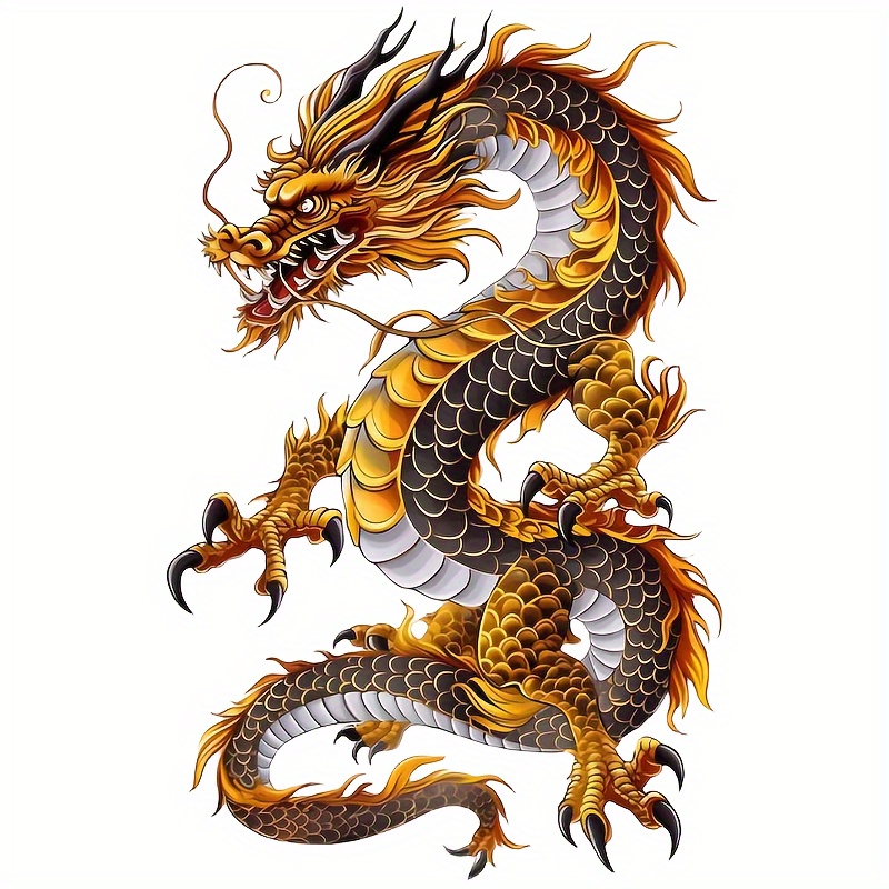 Ultra Golden Dragon Heat Transfer Patch, Diy Iron-on Patch, Suitable For Diy T-shirt, Sweatshirts, Jeans, Hoodies, Backpacks, Handbags, Pillow, And Retro Baseball Caps
Ultra Golden Dragon Heat Transfer Patch, Diy Iron-on Patch, Suitable For Diy T-shirt, Sweatshirts, Jeans, Hoodies, Backpacks, Handbags, Pillow, And Retro Baseball Caps