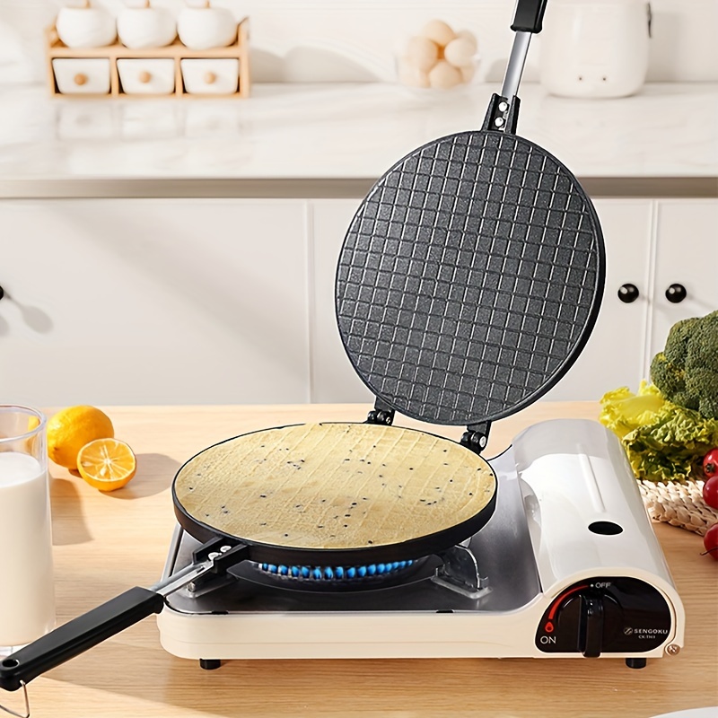 Aluminum Ice Cream Cone Maker Crispy Egg Roll Pan Cake Mold Baking Crepe Machine - Non-stick Kitchen Gadget For Waffles, Pancakes, Snacks - Food Contact Safe Cookware
Aluminum Ice Cream Cone Maker Crispy Egg Roll Pan Cake Mold Baking Crepe Machine - Non-stick Kitchen Gadget For Waffles, Pancakes, Snacks - Food Contact Safe Cookware