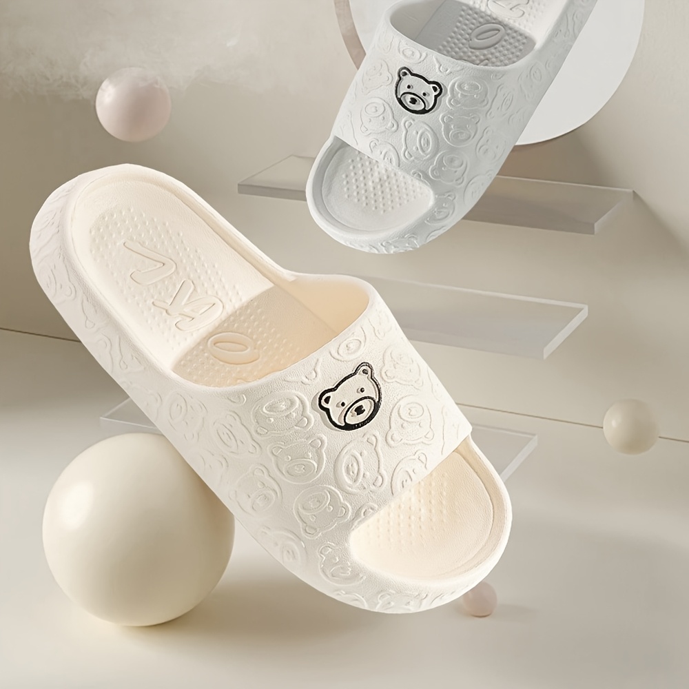 Unisex 1 Pair Summer Eva Slippers For Women And Men - Casual Solid Color Slip-on Indoor Bathroom Shower Sandals With Anti-slip Sole, Soft Insole, Hand Washable - Comfortable Couple's Footwear
Unisex 1 Pair Summer Eva Slippers For Women And Men - Casual Solid Color Slip-on Indoor Bathroom Shower Sandals With Anti-slip Sole, Soft Insole, Hand Washable - Comfortable Couple's Footwear