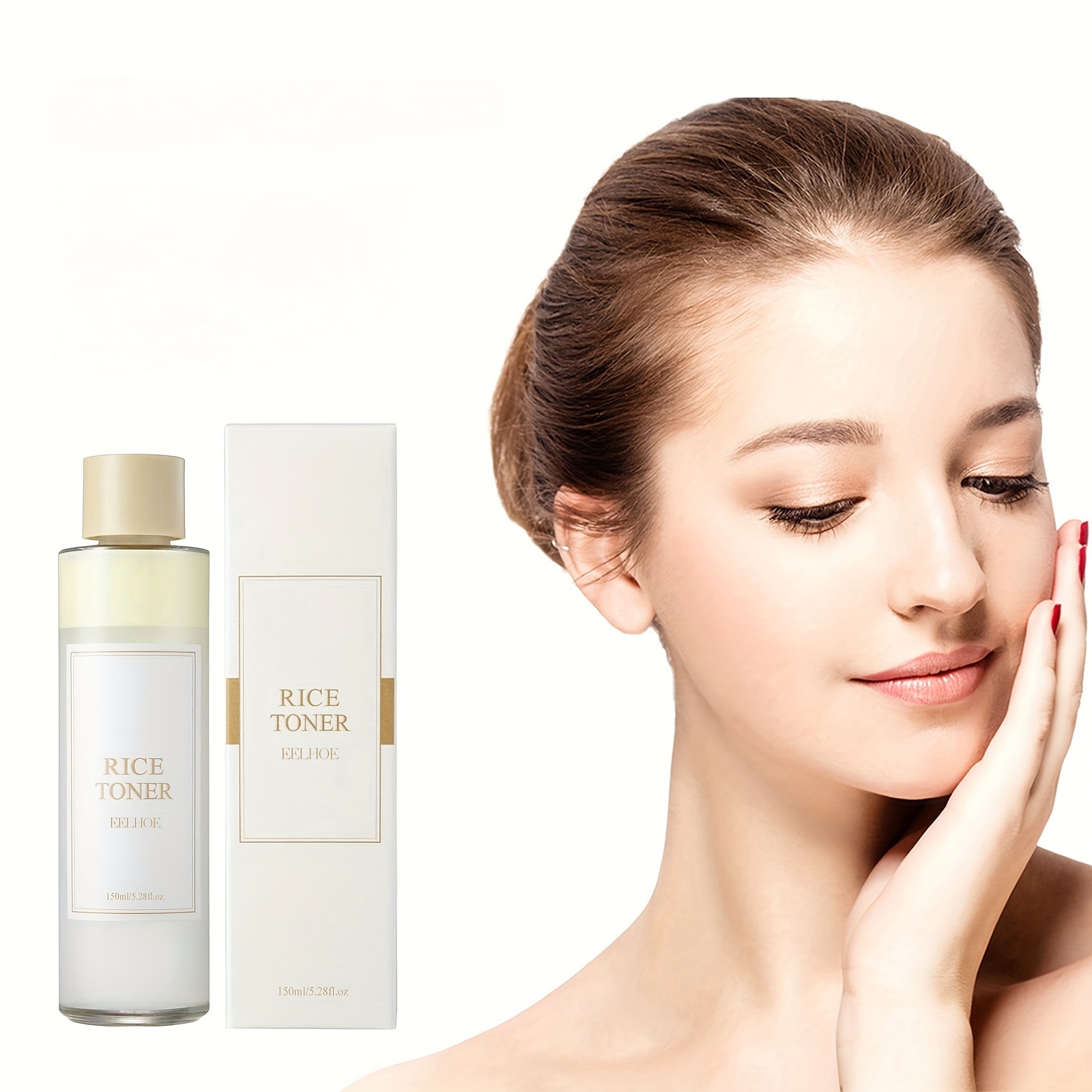 Rice Face Toner Moisturizing Toner Nourishing Facial Skin Care Products Rice Toner Skincare For Face, 150ml
Rice Face Toner Moisturizing Toner Nourishing Facial Skin Care Products Rice Toner Skincare For Face, 150ml