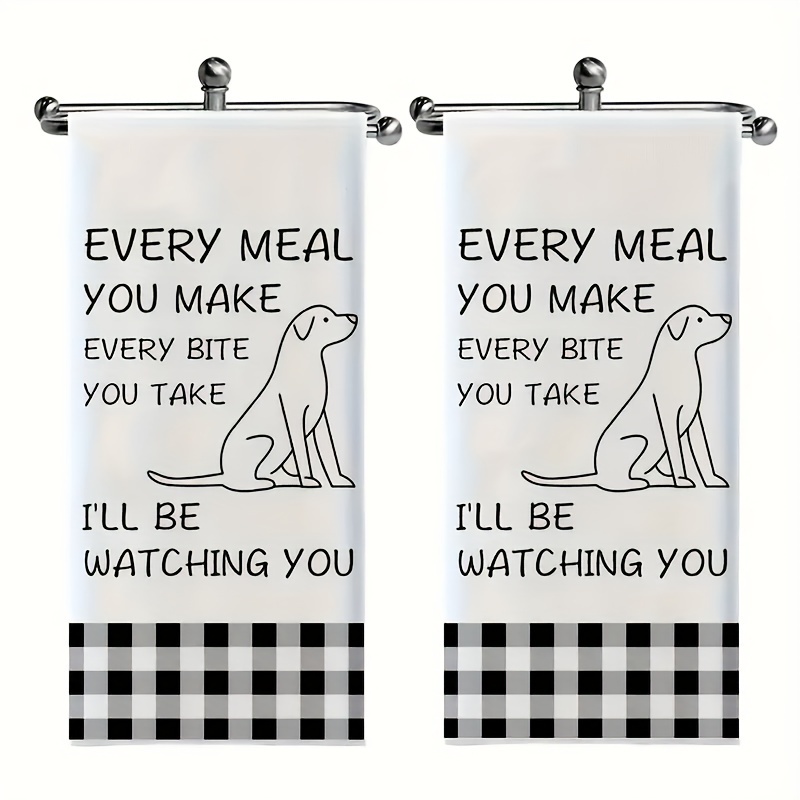 2pcs Cute Dog Pattern Towels, Absorbent Dish Towel, Quick Drying Kitchen Towels, Home Decor Cleaning Pads, Bathroom Supplies, Housewarming Gift
2pcs Cute Dog Pattern Towels, Absorbent Dish Towel, Quick Drying Kitchen Towels, Home Decor Cleaning Pads, Bathroom Supplies, Housewarming Gift