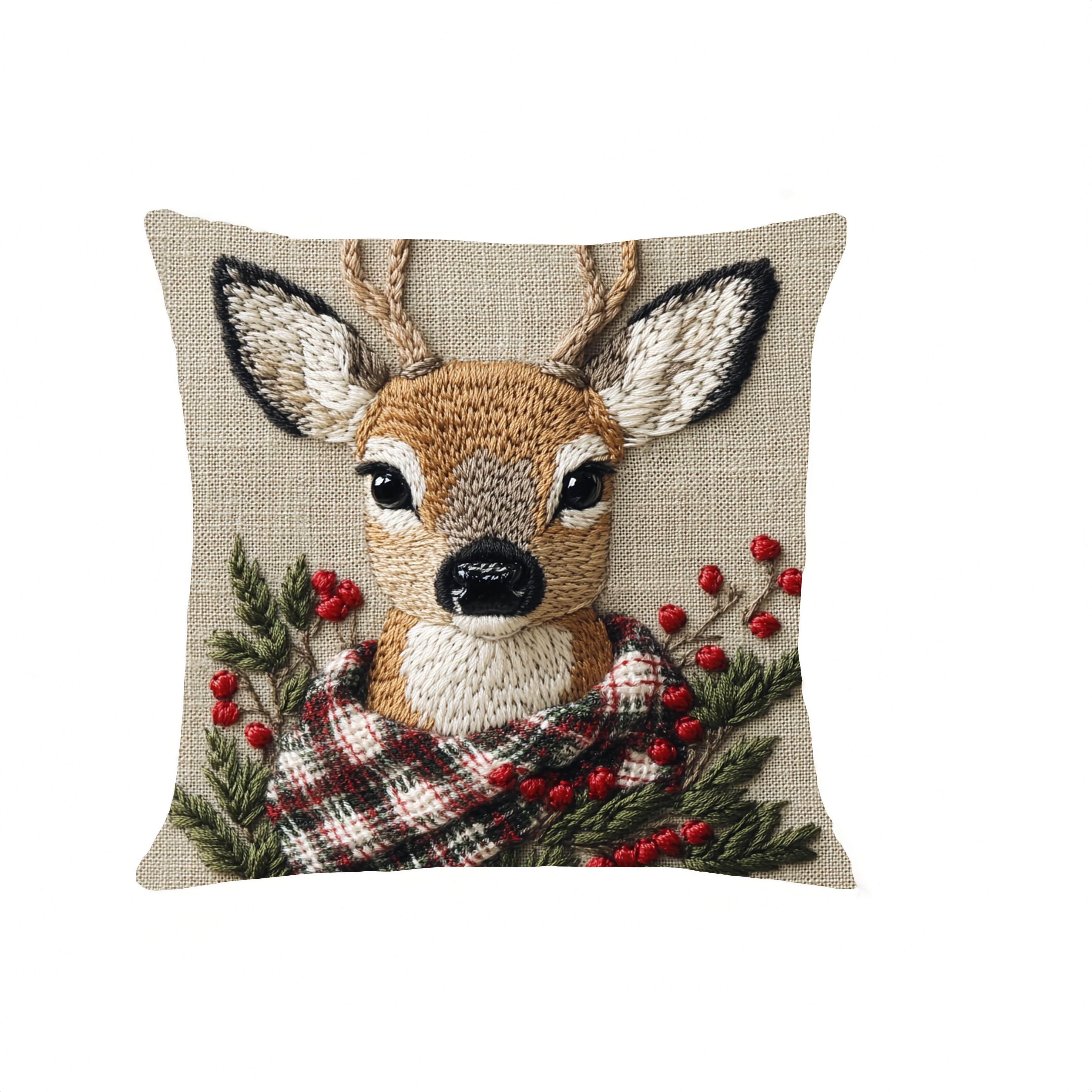 Christmas Throw Pillow Cover - Zippered, Hand-washable Polyester For Living Room, Bedroom & Patio Decor (pillow Not Included)
Christmas Throw Pillow Cover - Zippered, Hand-washable Polyester For Living Room, Bedroom & Patio Decor (pillow Not Included)