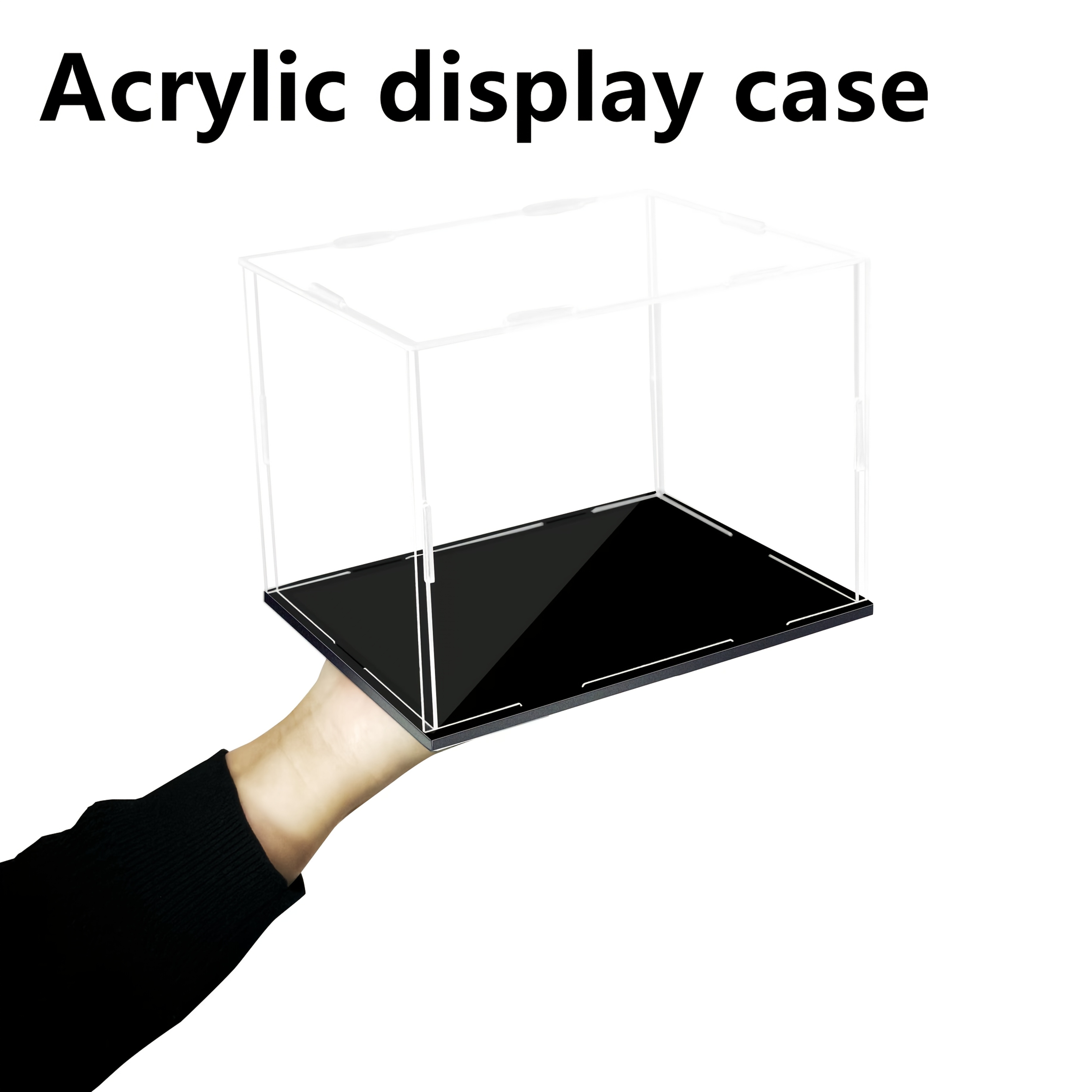 Idafsa Clear Acrylic Display Box, Dust-proof Assembled Plastic Box For Displaying And Collecting Gifts, Collectibles, Dolls, Color, <3.2 Cubic Feet, <27 Inches Height
Idafsa Clear Acrylic Display Box, Dust-proof Assembled Plastic Box For Displaying And Collecting Gifts, Collectibles, Dolls, Color, <3.2 Cubic Feet, <27 Inches Height