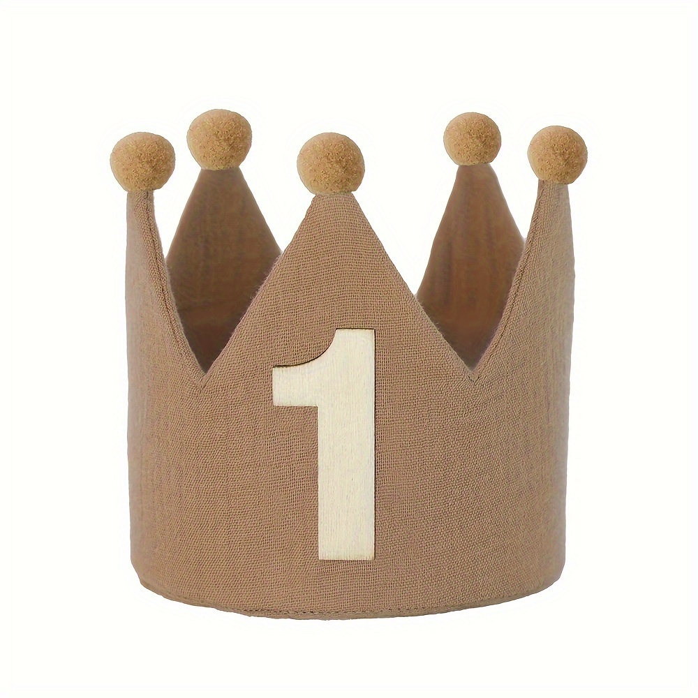 Handcrafted Fabric Birthday Crown Hat 1pc - No Feathers, Wash By Hand - Universal Fit For Birthday Party Decor, Cake Topper, Photo Prop & Party Accessory
Handcrafted Fabric Birthday Crown Hat 1pc - No Feathers, Wash By Hand - Universal Fit For Birthday Party Decor, Cake Topper, Photo Prop & Party Accessory