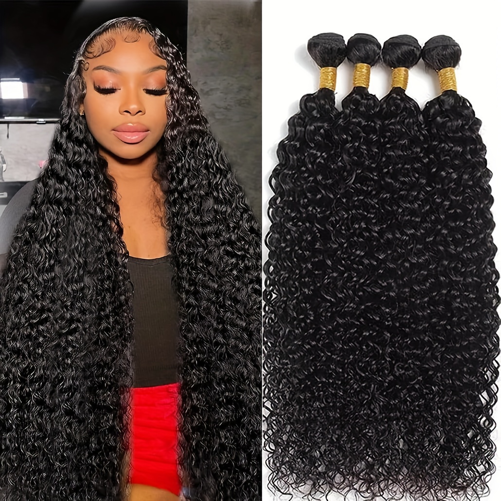 Luxurious Synthetic Hair Extensions - 4 Bundles, , Double Strong , 20 Inch, For All Races, 1b
Luxurious Synthetic Hair Extensions - 4 Bundles, , Double Strong , 20 Inch, For All Races, 1b