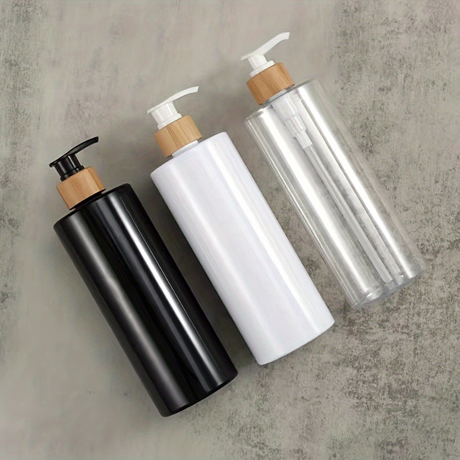 3-pack Plastic Lotion Dispenser Bottles, 500ml/300ml, , Refillable Toiletry Containers For Shampoo, Cream, Shower Gel – Travel-friendly, Leak-proof, For Age 14+
3-pack Plastic Lotion Dispenser Bottles, 500ml/300ml, , Refillable Toiletry Containers For Shampoo, Cream, Shower Gel – Travel-friendly, Leak-proof, For Age 14+