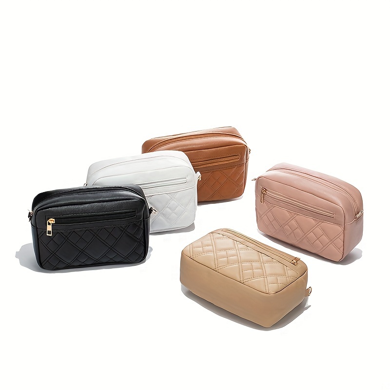 Fashion Quilted Embroidery Women's Crossbody Camera Bag, Pu Material Casual Style Shoulder Purse For Daily Commuting
Fashion Quilted Embroidery Women's Crossbody Camera Bag, Pu Material Casual Style Shoulder Purse For Daily Commuting