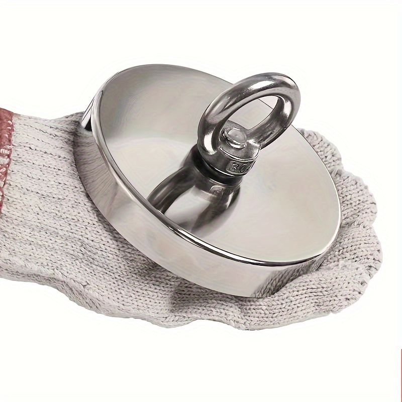 1pc Metal Magnetic Hook With Countersunk Hole Eyebolt - Heavy Duty Magnet Hanger For Home, , Garage, Kitchen, And Office Use - No Electricity Needed
1pc Metal Magnetic Hook With Countersunk Hole Eyebolt - Heavy Duty Magnet Hanger For Home, , Garage, Kitchen, And Office Use - No Electricity Needed