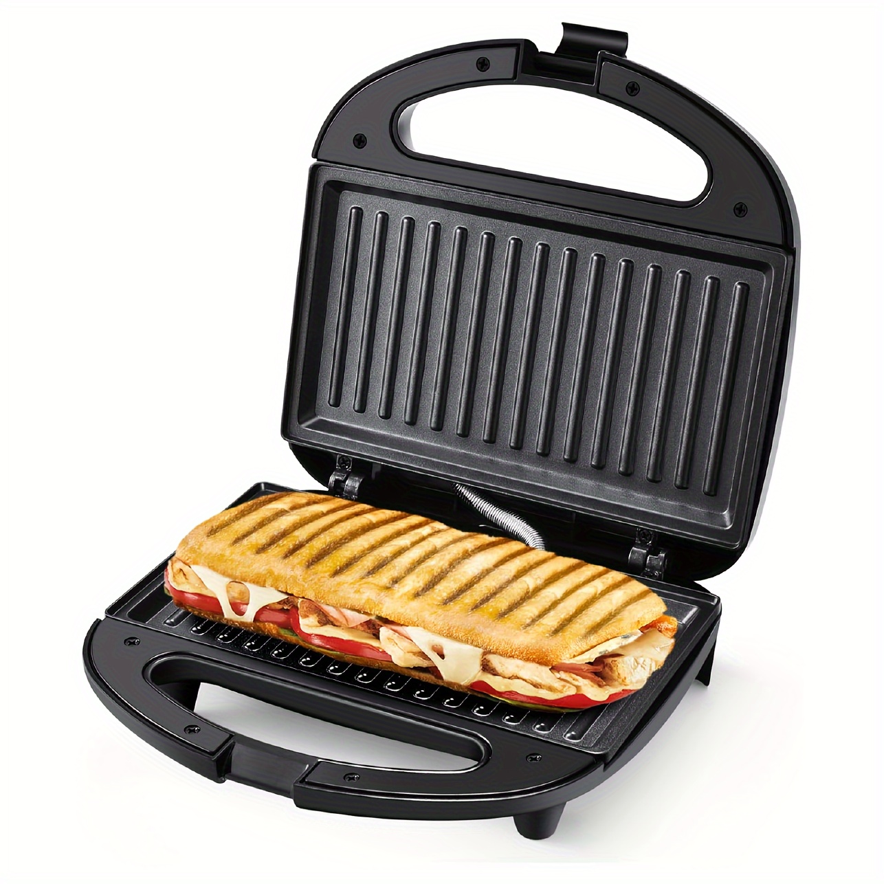2 Slice Maker With Grill Plates, Indicator Lights, Handle, Easy To Clean And Store, 750 W
2 Slice Maker With Grill Plates, Indicator Lights, Handle, Easy To Clean And Store, 750 W