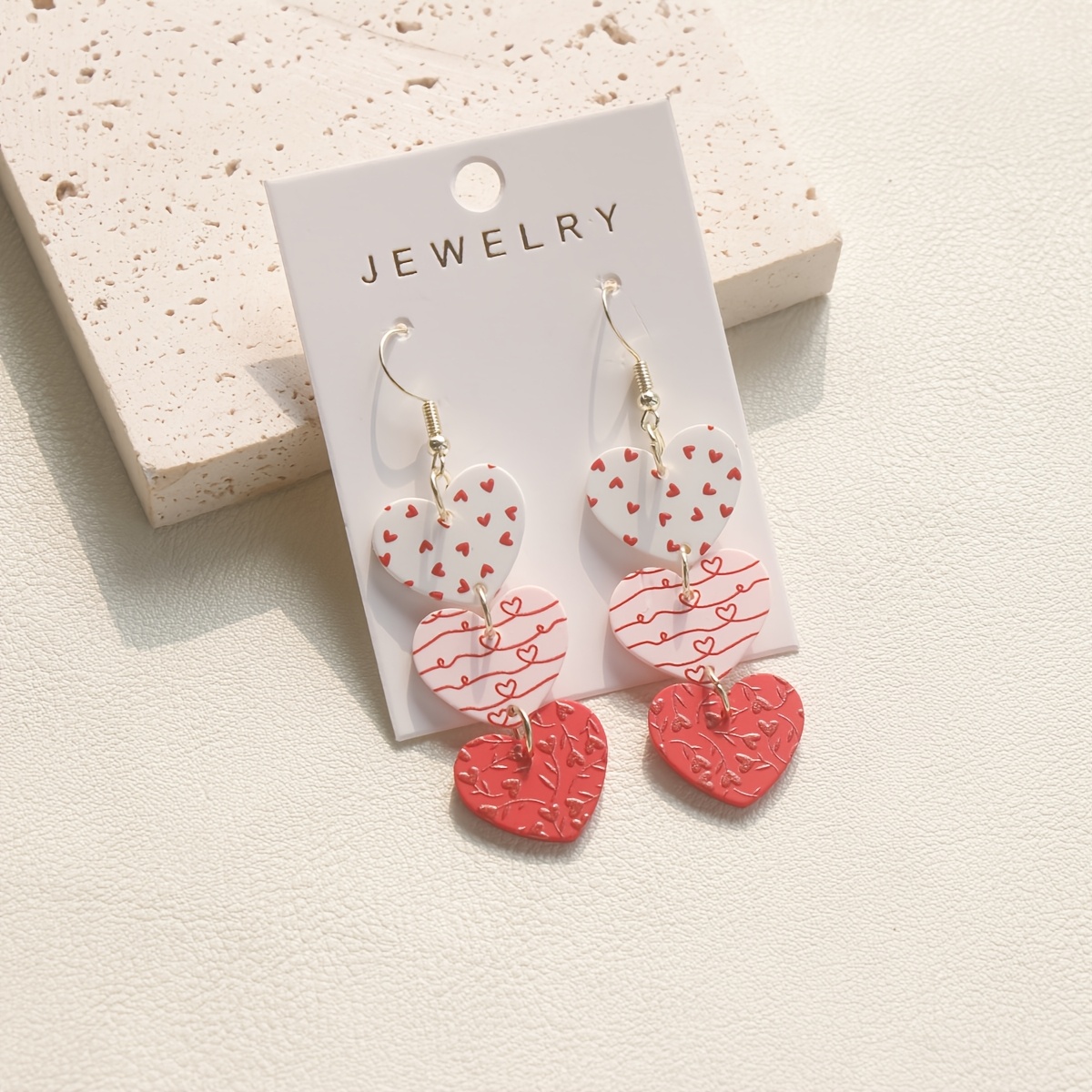 Romantic Heart And Flower Graffiti Acrylic Pendant Earrings, 3 Colors, Stainless Steel Posts For Women - Weddings, Music Festivals, Valentine's Day Gift
Romantic Heart And Flower Graffiti Acrylic Pendant Earrings, 3 Colors, Stainless Steel Posts For Women - Weddings, Music Festivals, Valentine's Day Gift