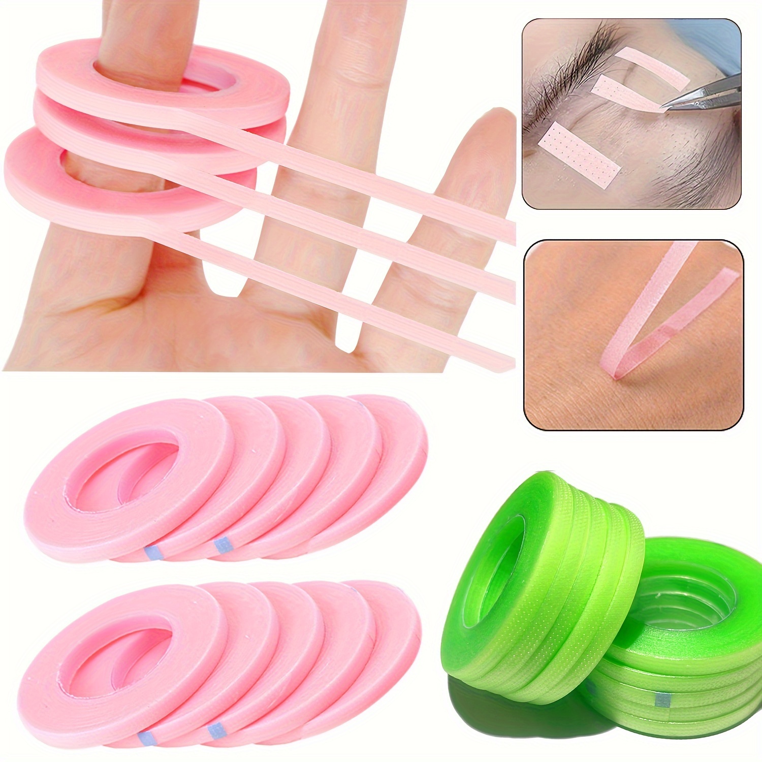Hypoallergenic Eyelash Lifting Tape - 4mm Narrow Side, Comfortable And Breathable, Soft Material For Skin-friendly Use - 2/5/10 Rolls
Hypoallergenic Eyelash Lifting Tape - 4mm Narrow Side, Comfortable And Breathable, Soft Material For Skin-friendly Use - 2/5/10 Rolls