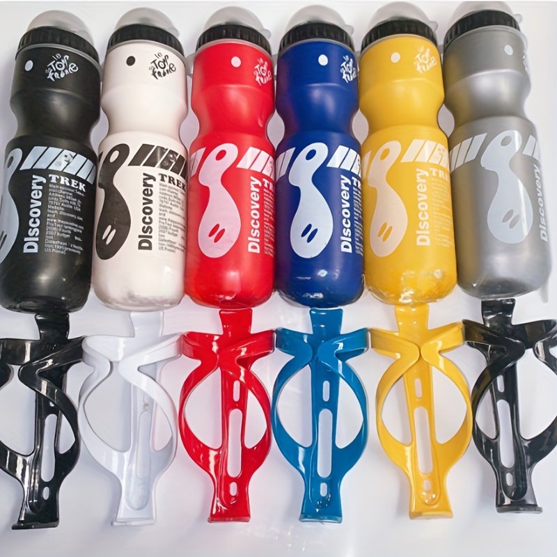 2 Pcs Mountain Bike Water Bottles With Dust Caps - Single Color Plastic Water Bottles + Bottle Holders - Hand Wash Only - Lightweight And Portable - Pvc Material
2 Pcs Mountain Bike Water Bottles With Dust Caps - Single Color Plastic Water Bottles + Bottle Holders - Hand Wash Only - Lightweight And Portable - Pvc Material