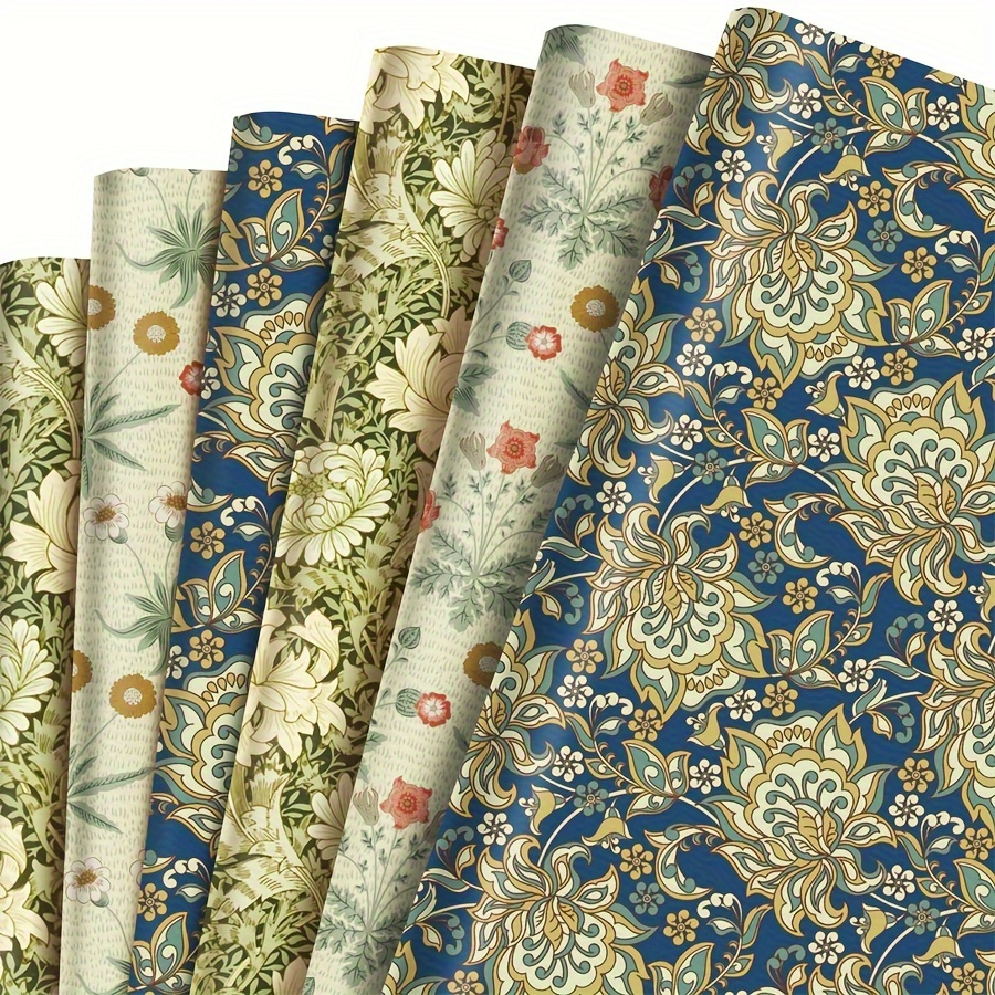 6 feuilles cadeau vintage à motif floral, de qualité supérieure, thème des feuilles, avec de magnifiques de de fleurs pour les , les anniversaires et les spéciales.
6 feuilles cadeau vintage à motif floral, de qualité supérieure, thème des feuilles, avec de magnifiques de de fleurs pour les , les anniversaires et les spéciales.