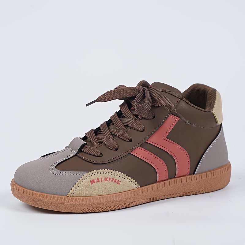 Women's High-top Casual Sneakers - Chic Design, Lightweight & Comfortable, Lace-up With Brown Accents, Wear, Sneakers| Sneakers| Shoes, Ladies Sneakers
Women's High-top Casual Sneakers - Chic Design, Lightweight & Comfortable, Lace-up With Brown Accents, Wear, Sneakers| Sneakers| Shoes, Ladies Sneakers