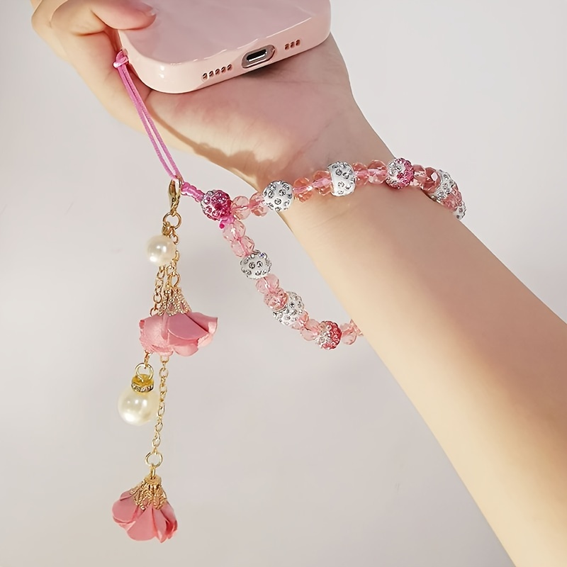 Fashionable Universal Phone Accessory With A Short Crystal Chain, Pure Phone Case, Pendant, And Wrist Strap
Fashionable Universal Phone Accessory With A Short Crystal Chain, Pure Phone Case, Pendant, And Wrist Strap