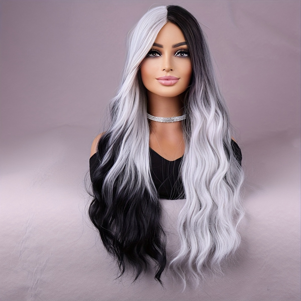 Long Double Wig A White Wig With Heat Resistant Synthetic Hair In Part Of A Cosplay Party Wig
Long Double Wig A White Wig With Heat Resistant Synthetic Hair In Part Of A Cosplay Party Wig
