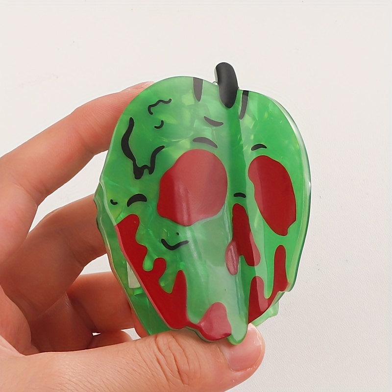 Halloween Themed Acrylic Hair Claw - Cartoon Design, Y2k Punk Style, Non-slip Medium Hair Clip For Teens And Adults, - Single Piece
Halloween Themed Acrylic Hair Claw - Cartoon Design, Y2k Punk Style, Non-slip Medium Hair Clip For Teens And Adults, - Single Piece